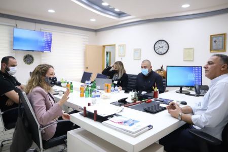 عينبار بيزك – يش عتيد تزور بلدة كفرقرع